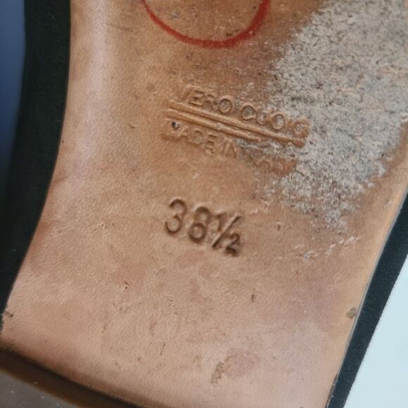 AGL Suede Leather Pointed Toe Ballet Flats Size 38.5 | 8.5 - Picture 9 of 10